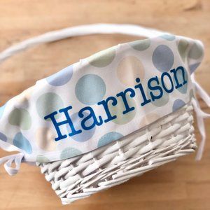 Easter Basket with Removable Liner